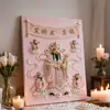 Pintura de Perlas DIY Árbol de Navidad Diamante Castillo Hecho a Mano Fuegos Artificiales Regalo de Navidad Decoración Paquete de Materiales de Pintura para Amigos
