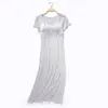 Vestido de Punto para Casa de Nuevo Estilo con Sujetador Incorporado, Bata Todo en Uno para Mujer, Vestido Largo, Vestido Casual para Casa