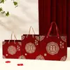 Bolsa de Mão Estilo Chinês Bolsa de Mão para Casamento de Luxo Bolsa Vazia Bolsa para Doces e Presentes Bolsa para Cerimônia de Inauguração