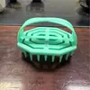 Entrega transfronteriza de TEMU de nuevo cepillo para champú para el cuero cabelludo, cepillo masajeador de cabeza, peine para champú, cepillo para champú de gel suave