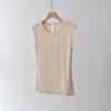 Maillard Camisa de Base de Seda de Lã Primavera e Outono Leve Quente Slim-fit Emagrecimento Camisola Top de Manga Longa