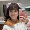 Clip para el Pelo de Orejas de Conejo de Felpa Lindas con Lazo Otoño e Invierno Clip para el Pelo Estilo Chica Dulce Ins Adorno para la Cabeza para Tomarse Fotos en el Parque de Atracciones