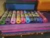 Tapete de Yoga Silencioso Absorbe Golpes Antideslizante Tapete de Danza Ejercicio en Casa Deportes Fitness Engrosado y Ensanchado Tapete para Saltar la Cuerda TPE