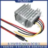 Estabilizador de Tensão 12V Módulo Regulador de Tensão Step-Up 12V Conversor de Potência para Monitoramento de Veículo DC 48V24V para 12V10A