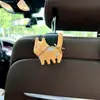 Gancho de Carro para Uso no Veículo, Armazenamento Multifuncional no Banco Traseiro, Design Fofo de Desenho Animado, Gancho de Armazenamento no Encosto do Banco Dianteiro