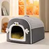 Oferta Especial Cão Feliz Tapete Cama para Pet Espesso Aquecido Casa Fechada para Gato Casa para Cachorro Calor de Inverno Cama para Gato Atacado