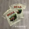 Duaa Transfronteiriça Hip-Hop Harajuku Curta Moda Streetwear Gótica Unissex Punk Casual Algodão Solta Camiseta