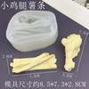 Uma variedade de coxas de frango peixe pepino-do-mar folhas açúcar manual silicone pinça aromaterapia gesso vela molde de cozimento DIY