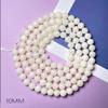 Jade Blanco Raíz de Bodhi 108 Cuentas Sueltas Cuentas Redondas Cuentas DIY Blanco Luz de Luna Cuentas de Juego Cultural Pulsera de Joyería