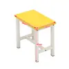 Escritorios y Sillas para Estudiantes de Primaria y Secundaria Combinación Mesa Larga Color Clase de Tutoría Individual y Doble Mesa de Entrenamiento de Doble Capa