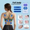 Masajeador Eléctrico para Fisioterapia, Parche de Electroterapia para Todo el Cuerpo, Masajeador de Pulsos de Acupuntura, Dispositivo Portátil de Amasado para Cuello y Columna Lumbar