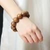 Pulsera de un círculo de sándalo verde 108 fabricantes de pulseras al por mayor estilo simple para hombres y mujeres joyería de decoración de rosario