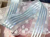 Acessórios de Cabelo Artesanais DIY Laço Roupas de Boneca Lolita Traje Antigo Porta-Cartões Acessórios para Diário Fita Azul Claro de 2,5-5 de Largura
