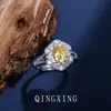 Anillo de Moda Europeo y Americano de Alta Gama con Rubí y Zafiro Sintéticos Estilo Palacio de Lujo Ligero Retro Anillo Ajustable de Piedras Preciosas de Colores Circonita para Mujer