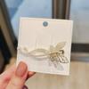 Pearl Internet Celebrity Style Hairpin Boutique Joias Borboleta Coreana Hairpin Simple Bangs Clip Mori Estilo Side Clip Duckbill Clip