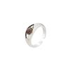 Anillo Ojo de Caballo para Hombre Material de Cobre Diseño Retro Anillo Pequeño Casual de Alta Gama Joyería Personalizada para Mujer Venta al por Mayor