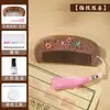 Festival de Mediados de Otoño Peine de Madera Incrustado con Nácar Kit de Materiales Hechos a Mano para DIY Peine de Sándalo Negro Dorado Fragmentos de Concha Actividad de Team Building para Salón