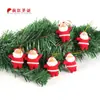 Navidad Hombre Mayor Decoraciones Navideñas Pequeños Adornos Colgantes Árbol de Navidad Paquete de 6 Adornos Colgantes de Papá Noel Regalos para Uso en el Hogar