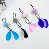 Caña de Juguete para Gatos con Plumas y Cascabeles, Cabezal de Repuesto, Juguete para Gatos para Autoentretenimiento y Alivio del Aburrimiento, Accesorios de Juguete de Felpa para Mascotas Gatos
