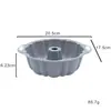 Molde de Silicona para Pastel de Dos Colores Resistente a Altas Temperaturas, Molde Antiadherente para Pastel, Taza para Magdalenas, Donas, Baguette, Hamburguesa, Pan Tostado