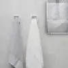 Gancho de Toalha sem Furo Plug de Furo Pendurado na Parede Cabide de Toalha Prateleira para Banheiro Cozinha Gancho para Pano de Prato A523