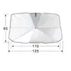 Sombrilla para coche, sombrilla plegable, protector solar para coche, parasol para parabrisas delantero de coche