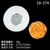 Molde de Silicone de Flor Tridimensional Rosa Tulipa Criativa Aromaterapia Carro Gesso Vela Enfeites Molde Decorativo