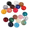 Cuentas Redondas Planas Transparentes de Acrílico, Cuentas Planas Degradadas Vintage, Cuentas Sueltas, Accesorios para Joyería DIY, Materiales para Pulseras Hechas a Mano
