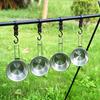 Tazón de Camping al Aire Libre Acero Inoxidable 304 Tazón Plegable Utensilios de Cocina para Camping Vajilla para Camping Tazón con Asa Plegable Portátil