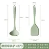 Espátula de Cocina de Silicona para Uso Doméstico, Especial para Sartenes Antiadherentes, de Grado Alimenticio, Resistente a Altas Temperaturas, Cuchara para Sopa, Juego de Utensilios de Cocina al por Mayor