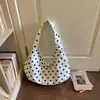 Bolso tote estilo perezoso, gran capacidad, cuadros florales, sensación relajada, moda coreana, casual, personalidad, para ir al trabajo, bolso de un solo hombro