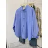 Camisa de Diseño de Manga Larga con Lazo Casual Cómodo Coreano Dongdaemun Primavera 2026 Top para Mujer