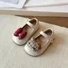 Zapatos de cuero suaves y lindos para niñas, nueva colección primavera/verano 2026, zapatos Mary Jane de moda y versátiles para niños