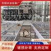 Cama de Semillero Móvil Galvanizada Especial para Plantación Agrícola, Anticorrosión y Antióxido, Rejilla de Marco de Aleación de Aluminio, Estante de Plantación, Cama de Vivero