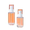 Botella de Aceite Esencial Cosmético de Gama Alta de 30-120ml Botella de Plástico Grueso Petg para Loción Sub-Botella de Tónico Esencia