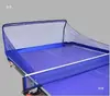 Rede de tênis de mesa, rede de coleta de bolas de piso, suporte para múltiplas bolas, rede de recolhimento de bolas, rede de coleta de bolas móvel