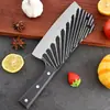 Cuchillo para Cortar Huesos Forjado Yangjiang, Cuchillo de Cocina para Uso Doméstico, Cuchillo de Doble Propósito para Picar y Rebanar de Chef, Cuchillo de Cocina Longquan
