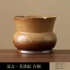 Jarra de Cerámica para Residuos de Té de las Dinastías Tang y Song, Taza para Lavar el Té, Recipiente de Agua de Cerámica, Cubo de Aguas Residuales, Cenicero, Accesorios para Juego de Té, Jarra de Agua para Té