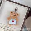 Llavero de Peluche con Pajarita, Oso Panda Gato, Llavero de Muñeco Oso, Colgante para Bolso, Pasador, Accesorios para Ropa
