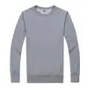 Sudadera con capucha de terry de color liso, cuello redondo, para primavera y otoño, reunión de clase, uniforme de clase DIY, sudadera publicitaria, impresión de logotipo personalizado