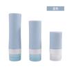 Nova Garrafa de Viagem de Silicone Cosmético Cilíndrica para Envase de Silicone Shampoo Sabonete Líquido Loção Garrafa de Armazenamento