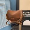 Outono e inverno vintage nicho camurça bolsa 2024 novo popular leopardo estampa crossbody bolsa mulheres ombro axilas bolsa