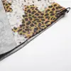 Pantalones Curvos de Retazos Estampado de Leopardo Tie-Dye de Alta Resistencia para Hombre Pantalones Largos Moda Urbana Holgados de Pierna Ancha de Longitud Completa