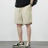 Shorts Casuales Delgados de Secado Rápido para Hombre, Estilo Japonés de Verano para Exteriores, Pierna Recta Estilo Montaña, Ropa de Trabajo de Cinco Puntos, Deportivos, de Playa, Modernos