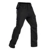 Calça Tática Consul ix11 Masculina Outono Estilo Militar Impermeável Stretch Multi-Bolsos Outdoor para Deslocamento Roupa de Trabalho Calças de Treino