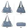 Bolso Cruzado de Hombro Artístico Casual Lavado de PU Europeo y Americano para Mujer al por Mayor Bolso Cruzado Lavado de Moda Hecho a Medida