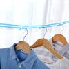 Tendedero antideslizante a prueba de viento, tendedero de valla, cuerda para secar ropa de 5 metros, tendedero de viaje para exteriores, hogar