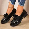 2026 Verano Nuevo Comercio Exterior Talla Grande Zapatos Casuales Cómodos para Mujer con Lazo Slip-On Cómodos Talla Única