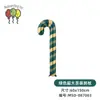 Globos de Navidad al por mayor Palo de mano Muñeco de Nieve Papá Noel Globos de Papel de Aluminio con Forma de Bastón Decoraciones Navideñas Transfronterizas