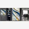 Adesivos de Azulejo de Mármore para Exportação Transfronteiriça Rolo Grande Dourado Decoração de Renovação de Parede Papel de Parede Impermeável e Anti-incrustante